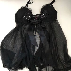 Victoria’s Secret teddy with crystal embellishment